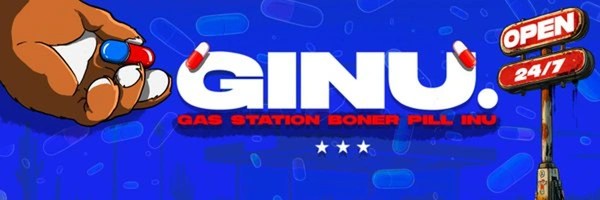 Gas Station Boner Pill Inu Token Header