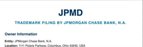 JPmorgan Dollar Token Header