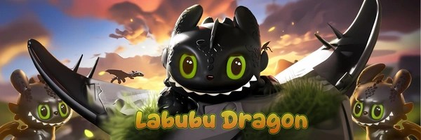 Labubu Dragon Token Header