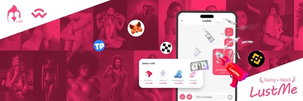 LustMe Token Header