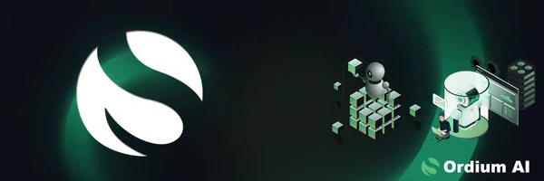 Ordium AI Token Header
