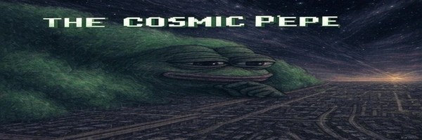 The Cosmic Pepe Token Header