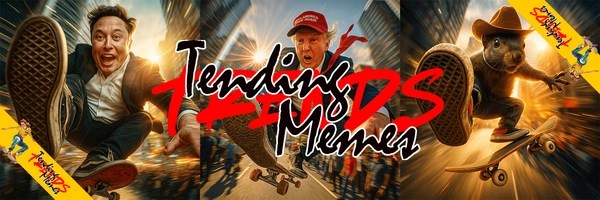 Trending Memes Token Header