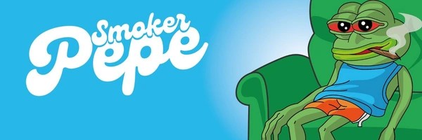 Smoker Pepe Token Header