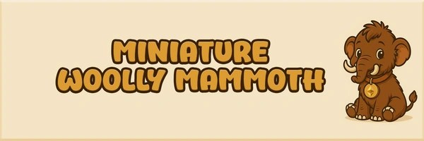Miniature Woolly Mammoth Token Header