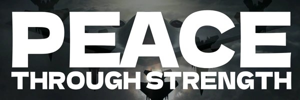 PEACE THROUGH STRENGTH Token Header