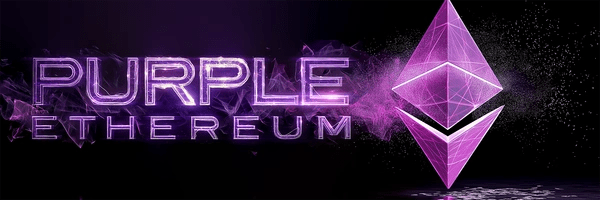 Purple Ethereum Token Header