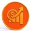 Passive Income Coin Icon