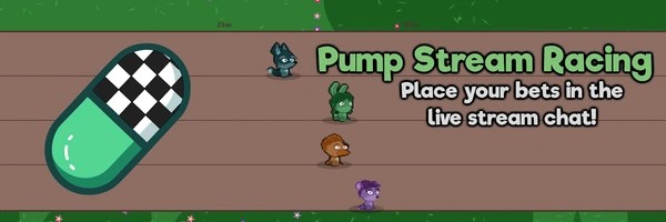 Pump Stream Racing Token Header