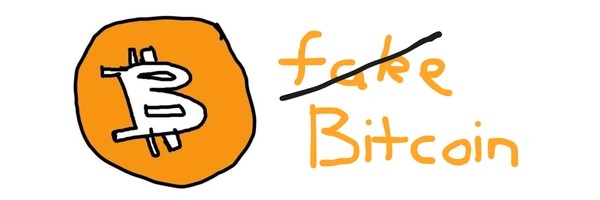 fake bitcoin Token Header