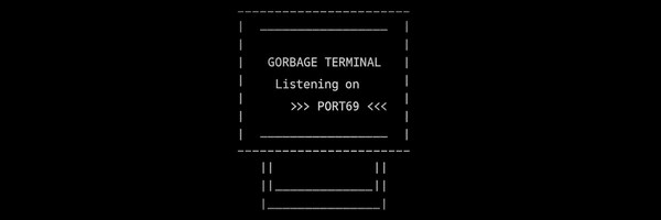GORBAGE TERMINAL Token Header