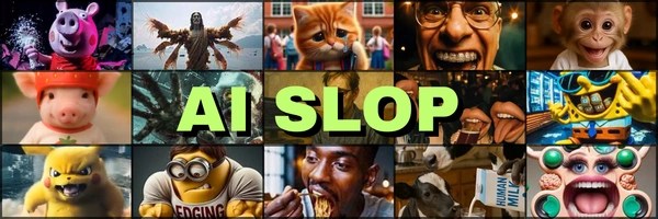 AI SLOP Token Header