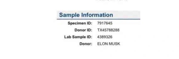 Elon Specimen ID Token Header