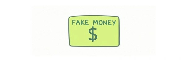 Fake Money Token Header