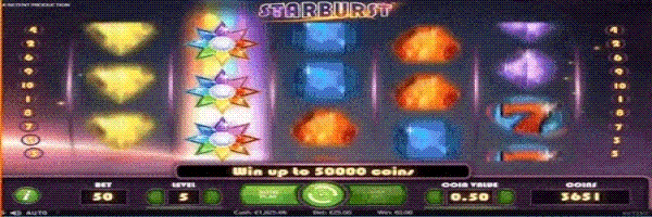 Starburst Slot Token Header