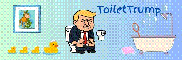 ToiletTrump Token Header