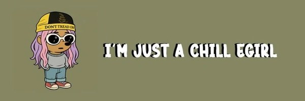 Just A Chill Egirl Token Header