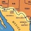 US Mexico Border Icon