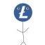 Litecoin Mascot Icon