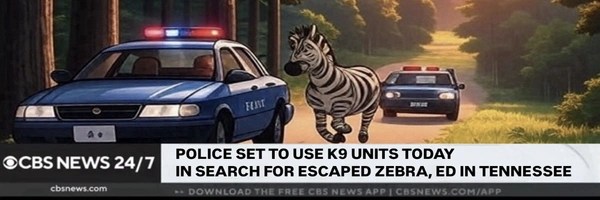 Ed the Zebra Token Header