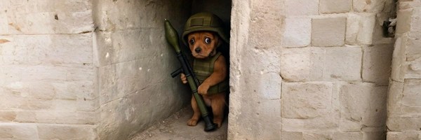 Bunky The War Dog Token Header