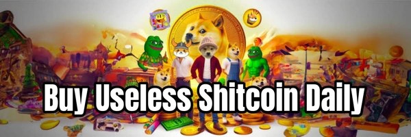Buy Useless Shitcoin Daily Token Header