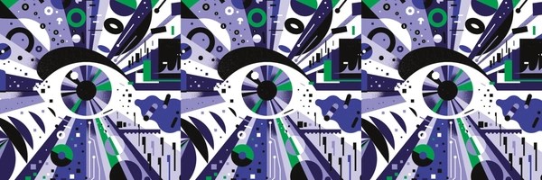 Eye of Accelerationism Token Header