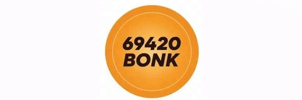 69420 Bonk Coin Token Header