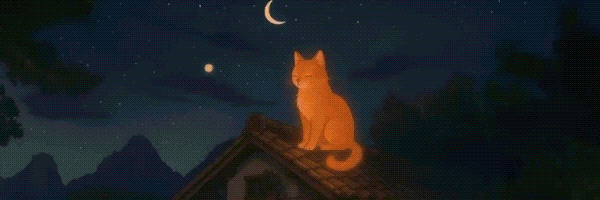 Lofi cat Token Header