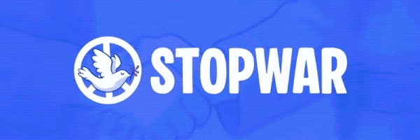 STOP WAR Token Header