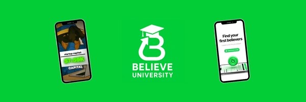 Believe University Token Header