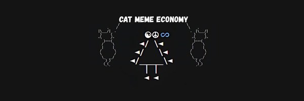 Cat Meme Economy Token Header
