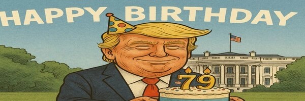 Trump's Birthday Token Header