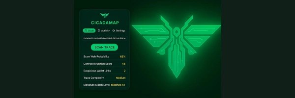 CicadaMap Token Header