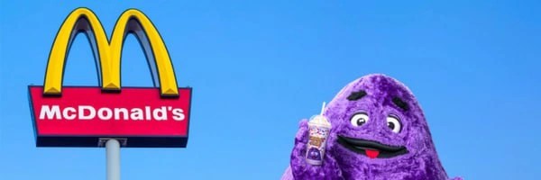 McDonald's Mascot Token Header