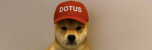 Dog Of The United States Token Header