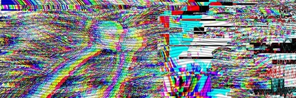 Glitched AI Token Header