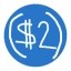 United States Two Dollar Coin Icon