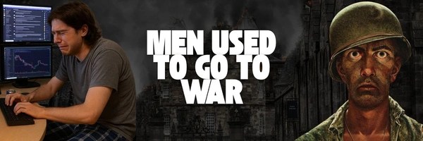 Men Used To Go To War Token Header