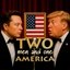 Two men and one America Icon
