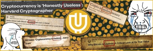 USELESS COIN Token Header