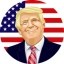 Trump Coin Icon