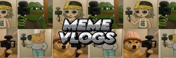 MEME VLOGS Token Header