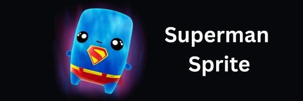 Superman Sprite Token Header