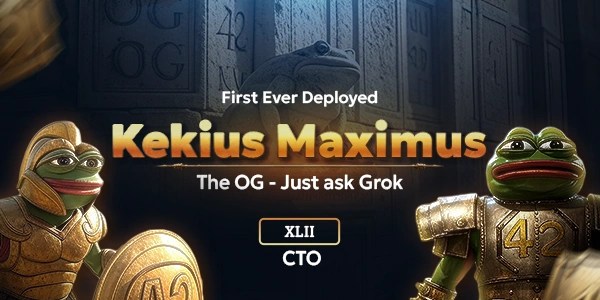 Kekius Maximus Token Header