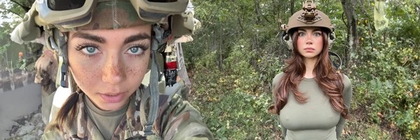 Sexy Soldiers Token Header