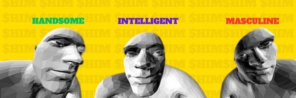 Handsome, Intelligent, Masculine Token Header