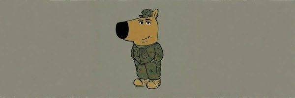 Just A War Guy Token Header
