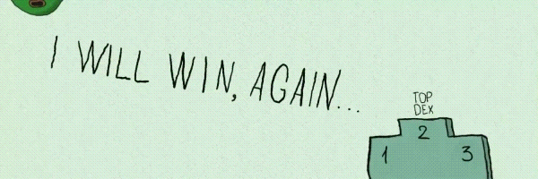 tired of winning Token Header