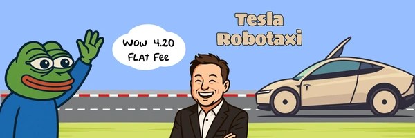 Tesla Robotaxi Token Header